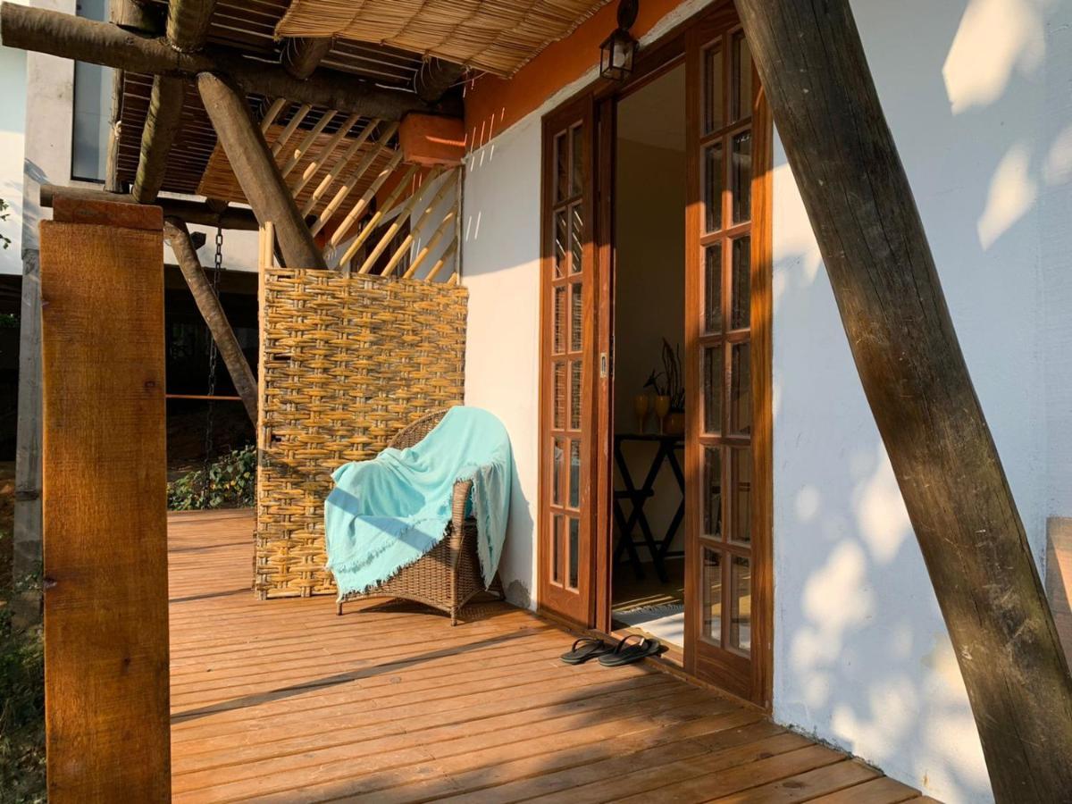 Chale Com Cozinha Vista Mar Fartura Villa Ilhabela Bagian luar foto
