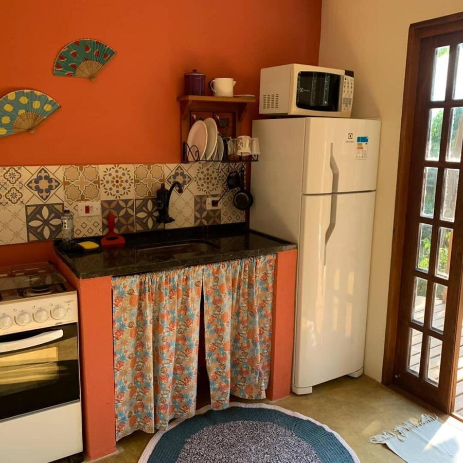 Chale Com Cozinha Vista Mar Fartura Villa Ilhabela Bagian luar foto