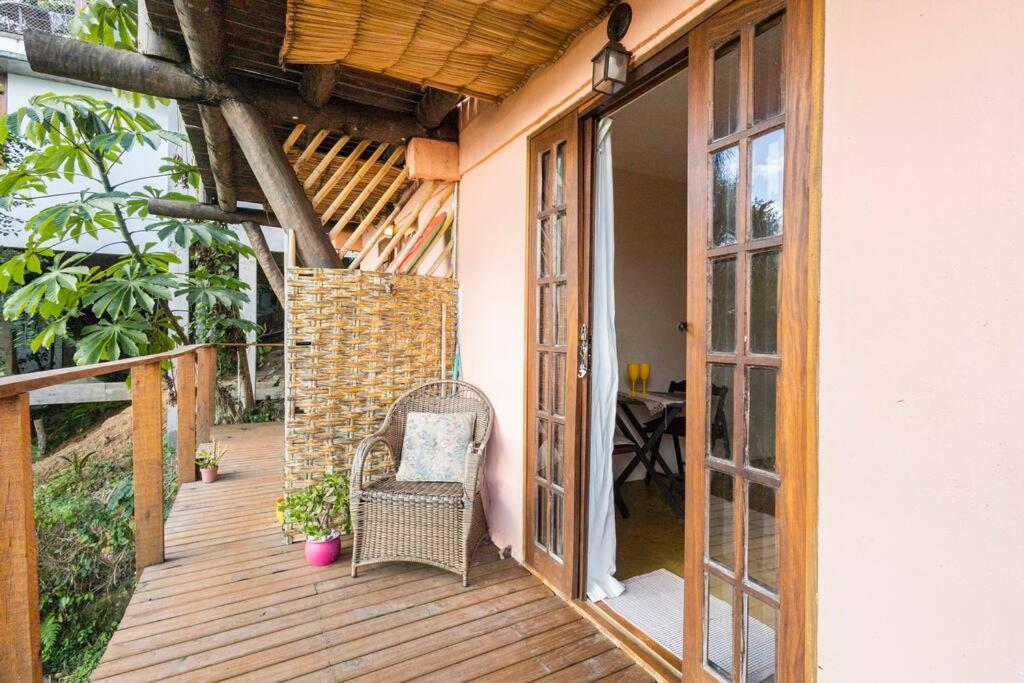 Chale Com Cozinha Vista Mar Fartura Villa Ilhabela Bagian luar foto