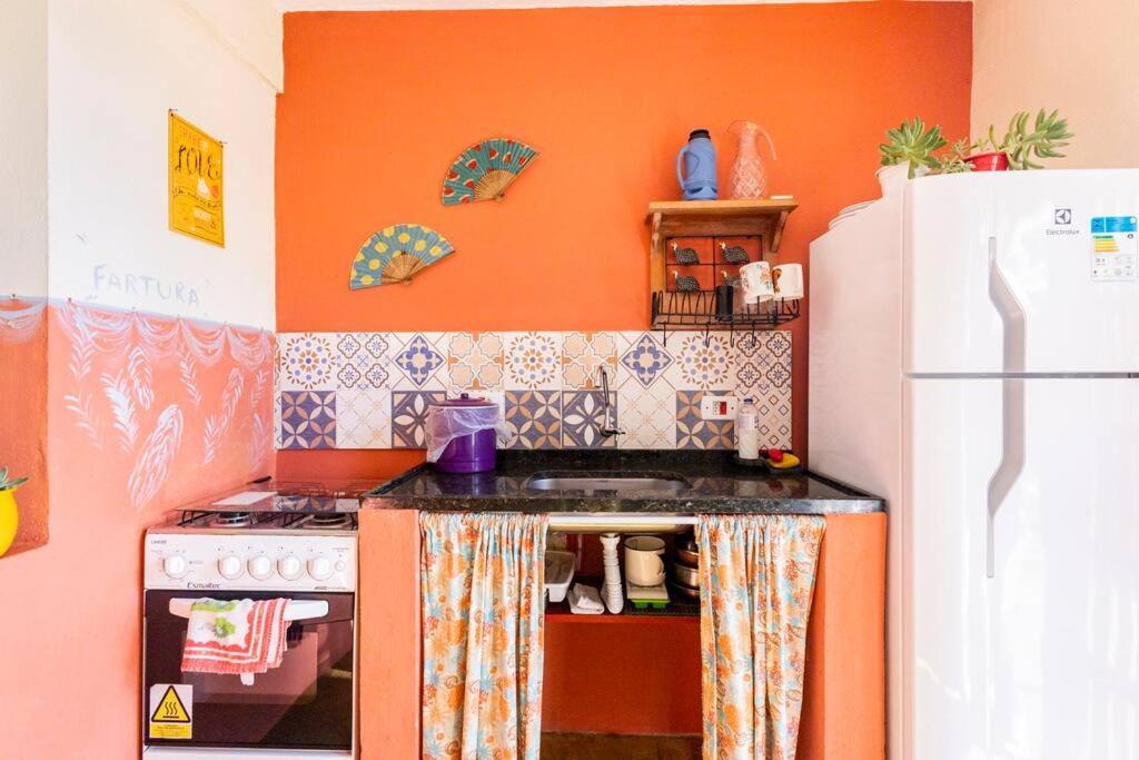 Chale Com Cozinha Vista Mar Fartura Villa Ilhabela Bagian luar foto